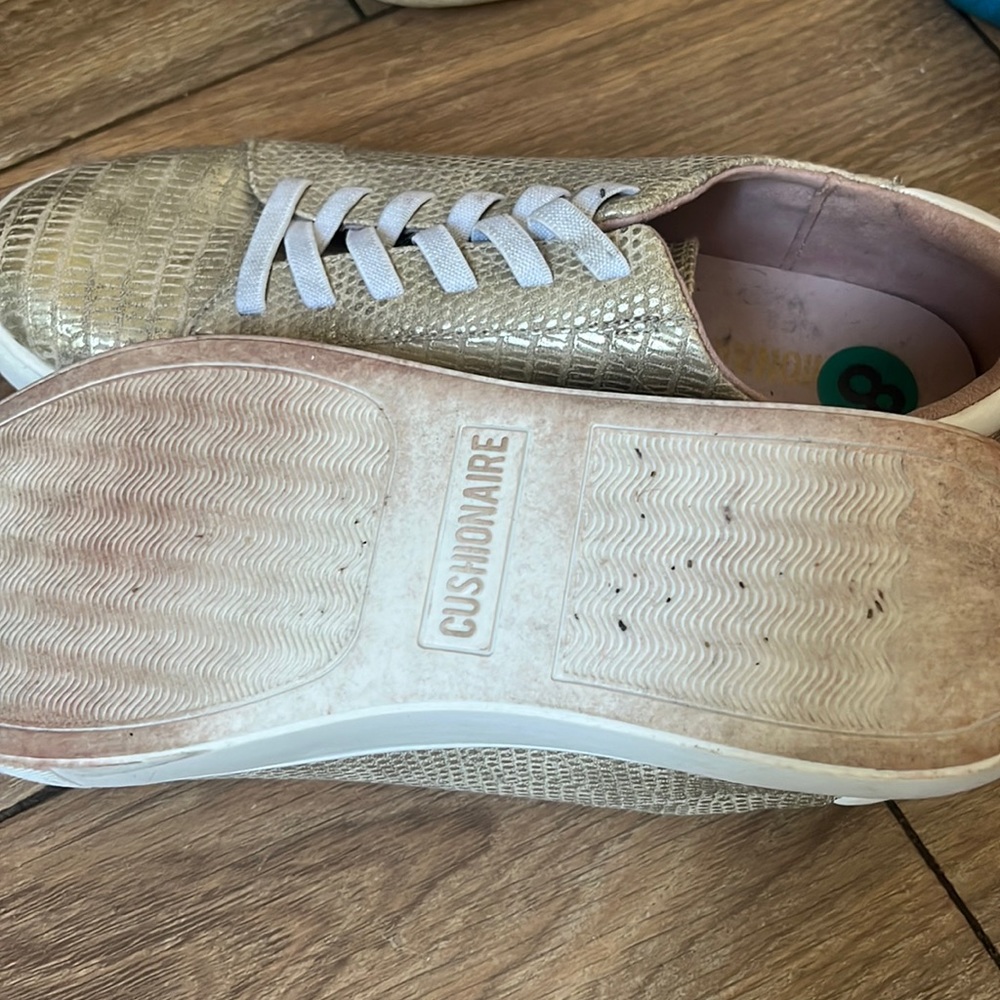 Slightly worn